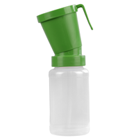 Terrui Gobelet de trempage non-retournable pour tétines de vaches laitières, 300 ml, gradué, pour la gestion de l'hygiène avant et après le traitelement