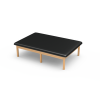 Table de rééducation bariatrique à hauteur fixe avec cadre en bois massif Mt Design Thera