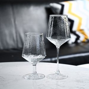 Nordic Light Luxury Diamond Hammer <b>Goblet</b> Large Capacity White Red <b>Wine</b> Glass Glasses Cup - Product Image 3