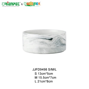 Tigela de Cerâmica para Alimentos e Água para Animais de Estimação ORIENPET & OASISPET Atacado à Prova de Vazamentos e Impermeável Pronta Entrega JJFD9498 M Produtos para Animais de Estimação - Product Image 1