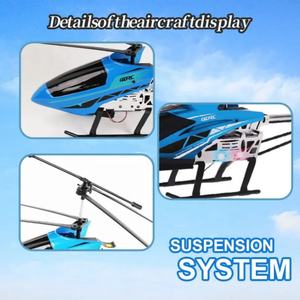 NEW M4 Super Large Alloy RC Helicopter Obstacle Avoiding Fixed Height 2.4g Remote Control Airplane 3.5ch Flying RC Toys 8K - Product Image 6