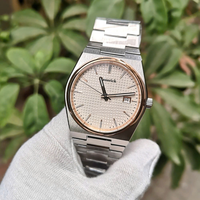 Yüksek Kaliteli PRX T137 Erkek Spor Mekanik Saat 40mm Paslanmaz Çelik Kasa ETA Hareketi Aydınlık Su Geçirmez Lüks Saat