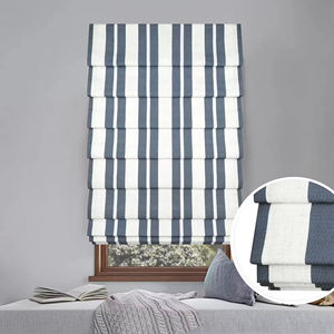 Persianas romanas motorizadas de lujo SAMADHI con control remoto, montadas en la pared y personalizables - Product Image 3