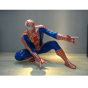 <span class=keywords><strong>Figurine</strong></span> personnalisée ornement film <span class=keywords><strong>Spiderman</strong></span> figurines en résine statues de Spider man - Product Image 6