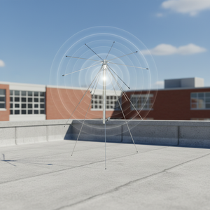 <span class=keywords><strong>Antena</strong></span> de Comunicación de Cono de Disco de Onda Ultracorta de Banda Ultra Ancha para Exteriores, de Alta Potencia, 150w, con Ancho de Banda Real de 70~3500MHz, FM/VHF/UHF/HAM - Product Image 6