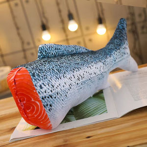 Popular Charging Jumping Simulation Fish Teasing Cat Toy Realistic Plush Toy Bite Fish Cat Toy - Product Image 2