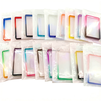 Étui de protection transparent pour cartes gradées (P/S/A/BGS/SGC) en TPU effet arc-en-ciel, avec logo imprimé sérigraphié, style tendance, ajustement universel