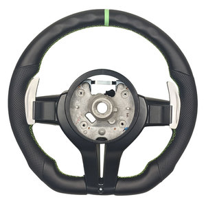 Volant en cuir chauffant personnalisé avec fibre de carbone pour X5 M2 M3 M4 M5 (F10/<span class=keywords><strong>F50</strong></span>/F30/F32/F80/F82/F90/E90/E92/E60/E63/G20/G30) - Product Image 6