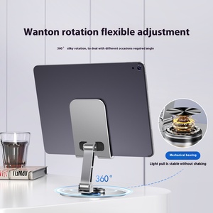 Giá đỡ điện thoại kim loại 2025, hợp kim, xoay 360 độ, để bàn, dành cho văn phòng - Product Image 2