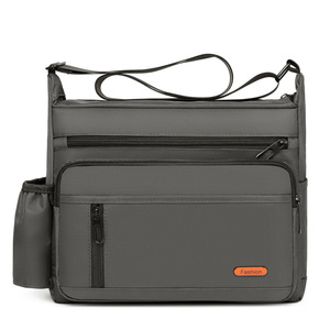 Sac bandoulière homme personnalisé avec logo, tendance, en tissu PU haut de gamme, léger, imperméable et antivol, idéal pour l'été et le printemps - Product Image 3