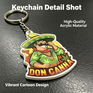 Cadeaux promotionnels, porte-clés personnalisés pas chers, porte-clés en plastique 2D 3D, porte-clés en caoutchouc souple, porte-clés en silicone PVC personnalisé avec logo - Product Image 4