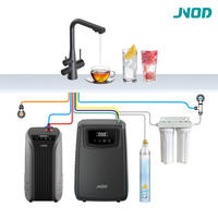 Machine à Boissons Gazeuses 3 Modes, Refroidisseur de Glace Carbonaté Sous Évier, Distributeur d'Eau Gazeuse Électrique, Robinet d'Eau Gazeuse, Fabricant de Soda