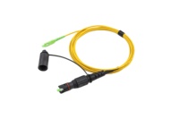 Connecteurs FTTH SC/APC fabriqués en Chine pour utilisation extérieure, câbles optiques monomodes CPRI, jumpers à fibre optique