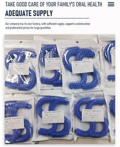 فواصل أسنان على شكل S ، مرنة لتقويم الأسنان ، مواد استهلاكية يمكن التخلص منها للأسنان - Product Image 4