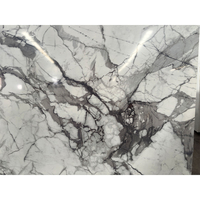 Dalles de quartz Calacatta, dalles de quartz imprimées en 3D pour carrelage mural et de sol