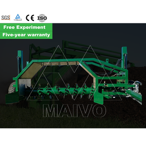 Machine de fabrication de compost de déchets organiques biologiques à roue/tourneur de compost d'engrais - Product Image 5