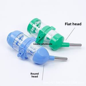 Fuente <span class=keywords><strong>para</strong></span> beber al vacío de plástico ecológica de Chinchilla de oso dorado de patrón sólido <span class=keywords><strong>para</strong></span> hámster mascota conejillo de indias bola conejo - Product Image 2