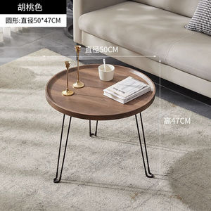 <strong>Small</strong> Apartment Living Room Coffee <strong>Table</strong> Simple Modern Home Hotel Creative Sofa Side <strong>Table</strong> Oval <strong>Table</strong> - Product Image 4