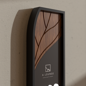 Señal de puerta de madera personalizada, placa de señal de puerta, señal de puerta de hotel, número de placa de puerta, placa de número de apartamento, números de habitación de hotel - Product Image 3