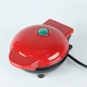 Kind Keuken Play Mini Persoonlijke Elektrische Wafelijzer Non-stick Ontbijt Wafel Machine