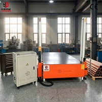 Machine de découpe verticale à fil chaud pour blocs de mousse EPS, machine de découpe CNC pour polystyrène, application d'économie de matériau