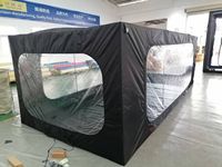 Protection anti-poussière d'intérieur de tente de couverture de garage de voiture gonflable d'installation rapide