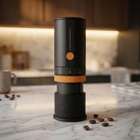 Nouvelle Version Améliorée Moulin à Café Électrique Multi-Vitesses Modèle G10 6000mAh avec Réglage de la Fineur de Broyage et Recharge USB