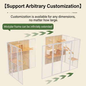 Muebles Elegantes para Gatos, Casa para Gatos con Base Antideslizante de Lujo, Interior Suave y Cálido, Fácil de Montar, Resistente al Desgaste, Estilo Chris - Product Image 4