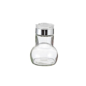 <b>Spice</b> <b>Jar</b> With Flip Top Lid Transparent Glass For Solid Seasonings Picnic Kitchen Use - Product Image 5