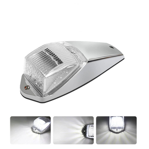 5 Luces de Marcador de Cabina Universales de 12V 24V para Camión, 17 LED Ámbar, Luces de Techo para Camión y Remolque - Product Image 4