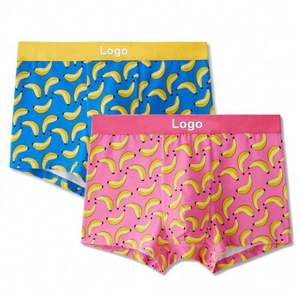 Boxer pour <span class=keywords><strong>homme</strong></span>, Design personnalisé, à la mode, Fruit, <span class=keywords><strong>banane</strong></span>, slip, nouveau Style, sous-vêtements respirants, pour entraînement, vente en gros, <span class=keywords><strong>2022</strong></span> - Product Image 1