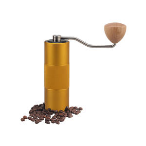 Moulin à café manuel avec meule conique en acier inoxydable, broyage moderne pour expresso, cafetière à piston, café filtre - Product Image 3