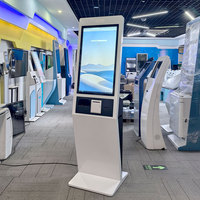 Kiosco de Autoregistro para Aeropuertos de 32 Pulgadas con Escáner de Pasaportes e Impresora de Boletos