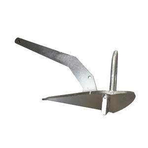 Ancres de bateau en acier au carbone galvanisé, ancres marines triangulaires, accessoires de quincaillerie, pièces pour yachts, bateaux de pêche, bateaux - Product Image 1
