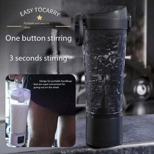 Vaso Mezclador de Proteínas al por Mayor, Botella Mezcladora Automática, Batidora de Leche y Café, Jarra para Deportes y Fitness - Product Image 6