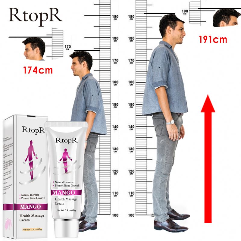 Натуральный Очищенный массажер RtopR с манго, улучшает рост тела, улучшает состояние здоровья, крем для массажа, продукты для ухода за ногами, способствует росту кости