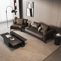Canapé d'angle en L OEM ODM, sur mesure pour hôtels, gîtes et appartements, commande en gros, directement de l'usine, ensemble de canapés design