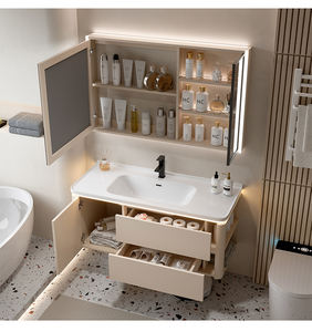 Conjunto de Muebles de Baño Esquineros Integrados de Cerámica Clásicos y Más Vendidos, Inodoro, <span class=keywords><strong>Lavabo</strong></span> y Mueble de Baño. - Product Image 4