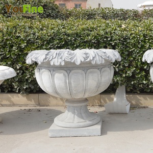 Vase de jardin en <span class=keywords><strong>marbre</strong></span> décoratif moderne bon marché - Product Image 1