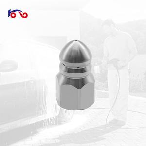 Boquilla de Alcantarillado de Conexión Rápida de Acero Inoxidable, Limpieza y Desatasco Eficientes, Accesorio para Lavadora de Autos y Tuberías de Alcantarillado - Product Image 1