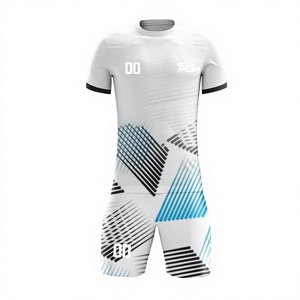 Uniforme de fútbol de entrenamiento y ropa deportiva, nueva última impresión, nombre de equipo personalizado, superventas, uniforme de fútbol transpirable - Product Image 1