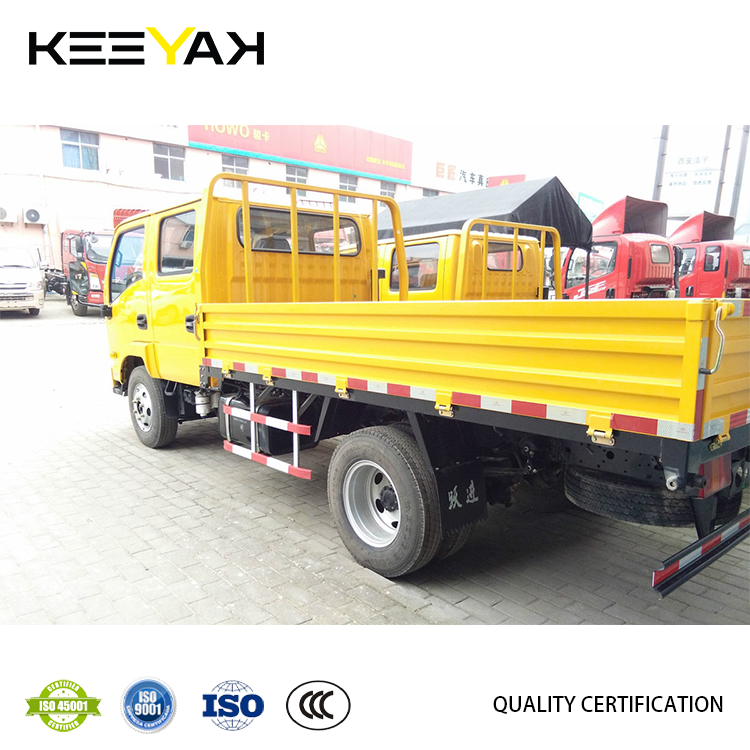 Yuejin 4X2 Double Row Lorry Truck with Euro5 Diesel Engine
