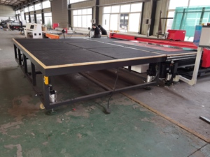 Máquina de Corte de Vidrio CNC de Alta Precisión, Totalmente Automática, con Mesa de Rotura, 0.5-5m/min, Grosor de 3-25mm, Potencia de 18kW, Fácil de Operar - Product Image 2