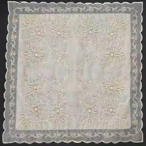 Capa de Almofada Moderna Bordada à Mão 18x18 com Renda para Decoração de Casa Sofá Almofada Bordada - Product Image 4