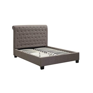 De lujo con la <span class=keywords><strong>ginebra</strong></span> tapizado cama distintos de cama de plataforma tamaño completo para dormitorio - Product Image 1