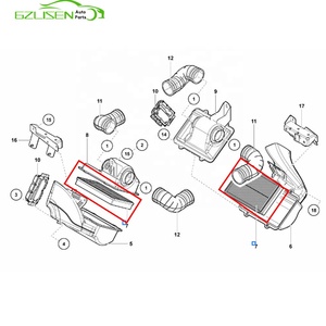 Cho Lamborghini Aventador Lp700 750 Bộ lọc không khí OEM 470133843a - Product Image 6