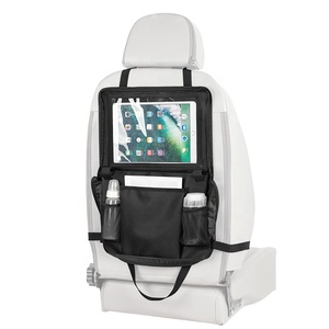 Organisateur de siège arrière de <span class=keywords><strong>voiture</strong></span> en polyester durable, 4 à 7 compartiments, pliable, protège-pieds <span class=keywords><strong>pour</strong></span> enfants, <span class=keywords><strong>tablette</strong></span> tactile <span class=keywords><strong>pour</strong></span> l'intérieur de la <span class=keywords><strong>voiture</strong></span> - Product Image 1