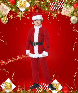 X-Mas ropa niños <span class=keywords><strong>Santa</strong></span> <span class=keywords><strong>Claus</strong></span> disfraz bebé Navidad Cosplay <span class=keywords><strong>Santa</strong></span> <span class=keywords><strong>Claus</strong></span> disfraz Niño - Product Image 6
