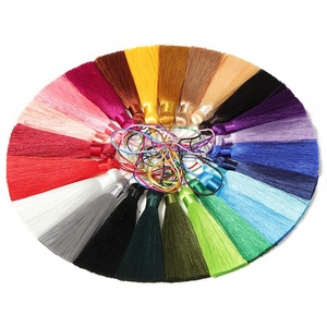 8cm morbido elegante nodo cinese <span class=keywords><strong>nappe</strong></span> fatte a mano filo di seta segnalibri <span class=keywords><strong>per</strong></span> <span class=keywords><strong>tende</strong></span> Decorative gioielli indumenti cellulari - Product Image 6