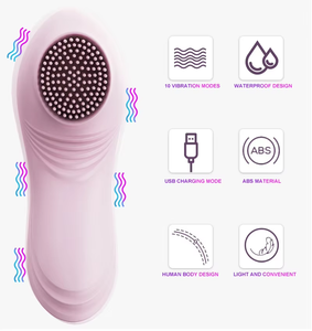 Vibratore Indossabile a Suzione Magnetica con 10 Modalità di Vibrazione, Massaggiatore Discreto Antiscivolo per Donne, Stimolatore Clitorideo Hands-Free - Product Image 3